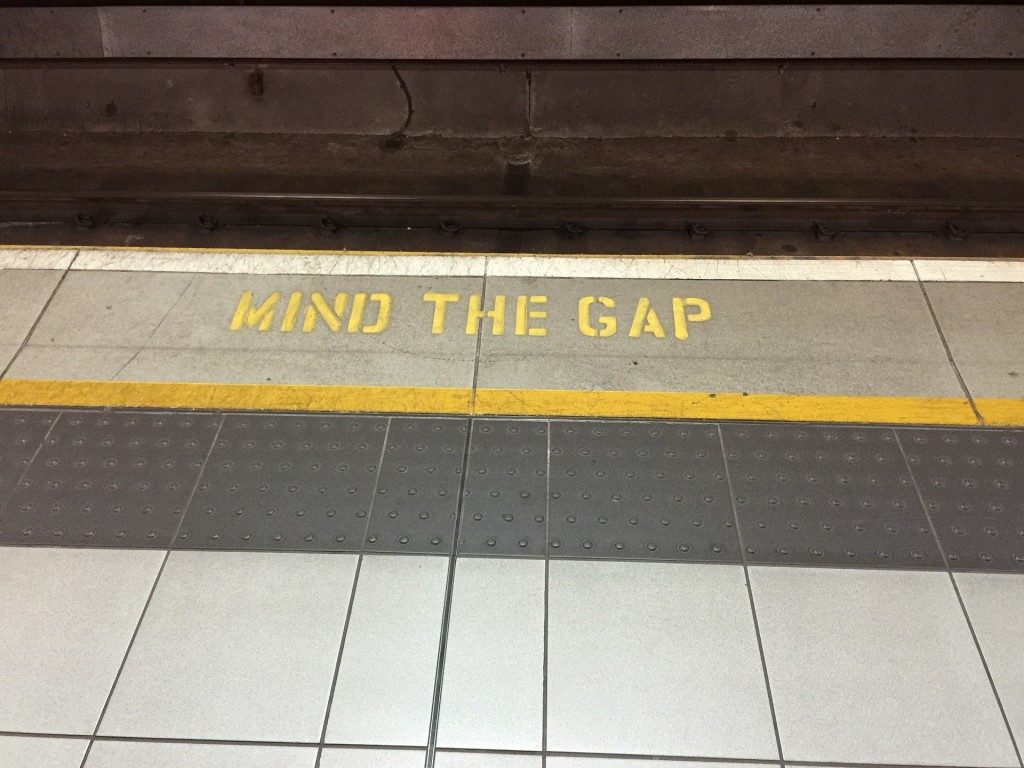 Mind The Gap – JVS
